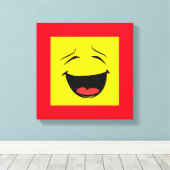 GELB LEINWANDDRUCK (Insitu (Holzboden))