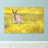 gelb leinwanddruck (Insitu (Holzboden))