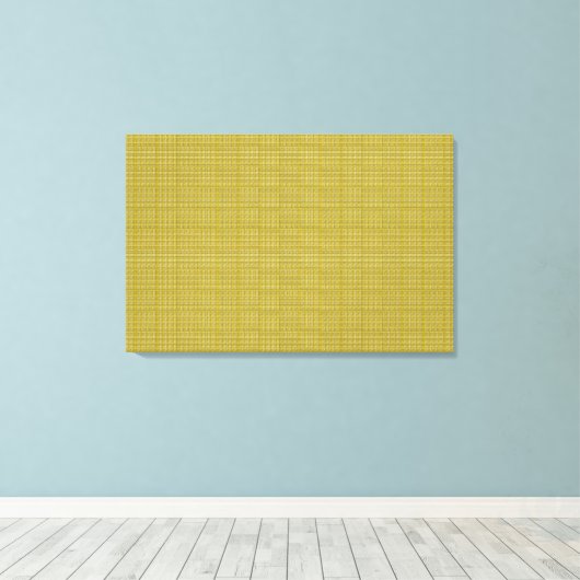 gelb leinwanddruck (Insitu (Holzboden))