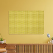 gelb leinwanddruck (Insitu (Wohnzimmer))
