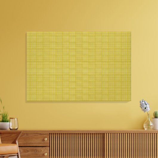 gelb leinwanddruck (Insitu (Wohnzimmer))