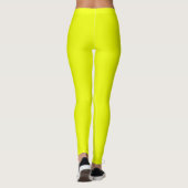 Gelb leuchten leggings (Rückseite)