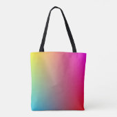 Gelb, Magenta, Blau und Rot Tasche (Rückseite)
