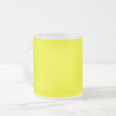 gelb mattglastasse (Vorderseite Links)