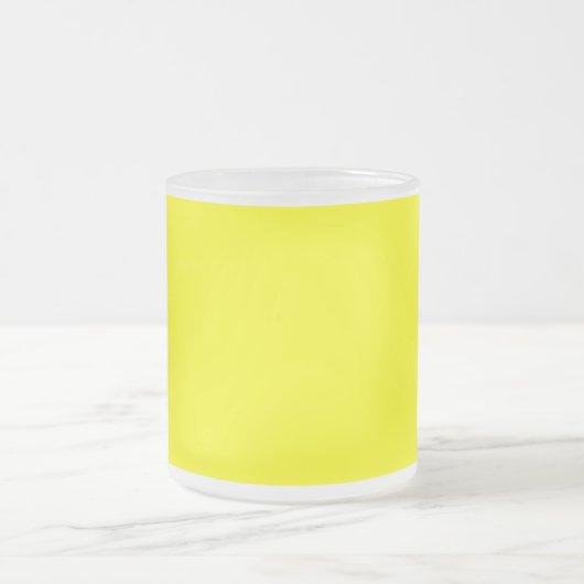 gelb mattglastasse (Mittel)