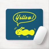 Gelb! Maus Pad Mousepad (Mit Mouse)