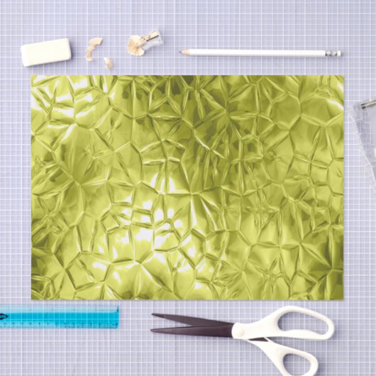 gelb, metallisch, goldgelb, modern, trendig, elega seidenpapier (Handwerk)