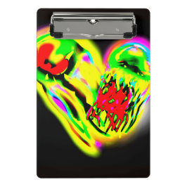 Gelb Mini Klemmbrett