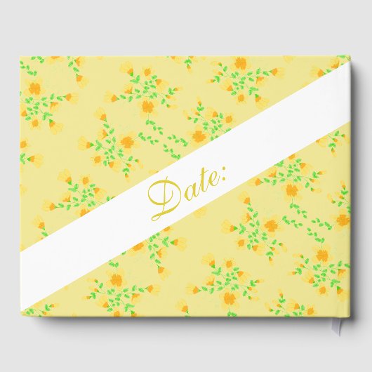 gelb mit blorfarben gästebuch (Rückseite)