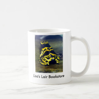 Gelb-mit einem Band versehener Gift-Frosch - Kaffeetasse