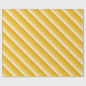 Gelb mit zweifarbigem Farbverlauf Geschenkpapier (Flach)