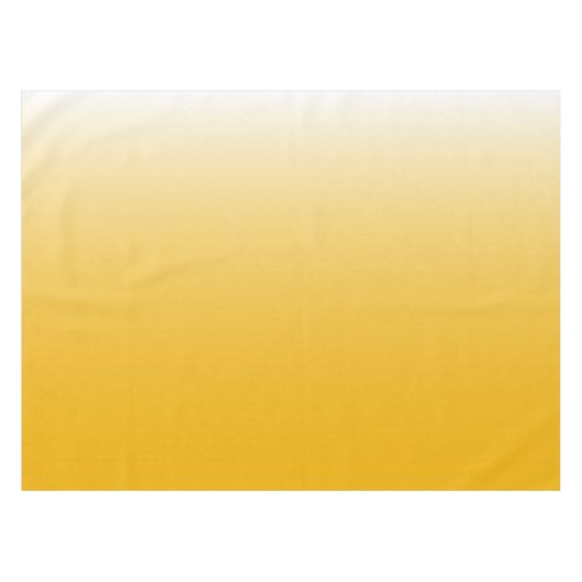 Gelb mit zweifarbigem Farbverlauf Tischdecke (Vorderseite (Horizontal))