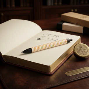 Gelb Muster Design Stift Hell Stylisch Benutzerdef