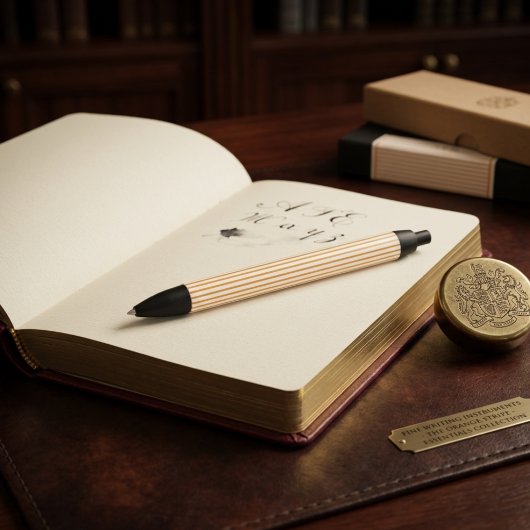 Gelb Muster Design Stift Hell Stylisch Benutzerdef