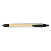 Gelb Muster Design Stift Hell Stylisch Benutzerdef (Rückseite)