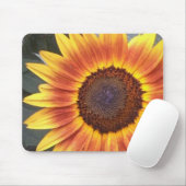 Gelb-N-Orangenblütenmousepad Mousepad (Mit Mouse)
