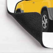 Gelb Nissans Xterra Mousepad (Ecke)