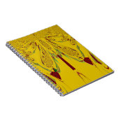 gelb notizblock (Rechte Seite)