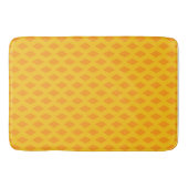 Gelb Orange 17 Badematte (Vorderseite)