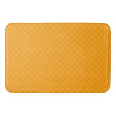 Gelb Orange 18 Badematte (Vorderseite)