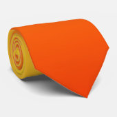 Gelb Orange Farbe Krawatte (Gerollt)