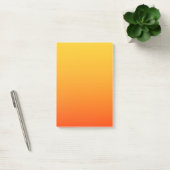Gelb Orange Farbe Post-it Klebezettel (Büro)