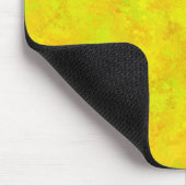 Gelb Orange Grün Abstraktes Muster Mousepad (Ecke)