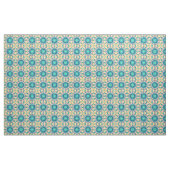 Gelb-orange, Minze und rosa Mandala. Stoff (Yard (91,4 cm))