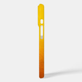 Gelb & Orange Ombre Case-Mate iPhone Hülle (Rückseite / Links)