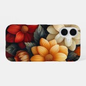 Gelb, Orange, Rot Geblüht iPhone 16 Hülle (Rückseite (Horizontal))