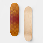 Gelb-orange-rote Punkte auf der Skateboard (Vorderseite)