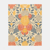 Gelb, orange und blau fleecedecke (Vorderseite)