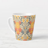 Gelb, orange und blau milchtasse (Linke Ecke)