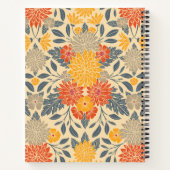 Gelb, orange und blau notizblock (Rückseite)