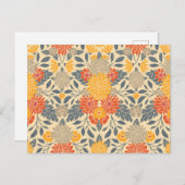 Gelb, orange und blau postkarte (Vorne/Hinten)