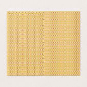 Gelb, orange und braune Blätter aus Packpapier (Außenseite Aufgefaltet)
