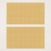 Gelb, orange und braune Blätter aus Packpapier (Vorne & Hinten)