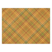Gelb, orange und grün Kariert Tischdecke (Vorderseite (Horizontal))