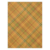 Gelb, orange und grün Kariert Tischdecke (Vorderseite)