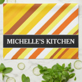 Gelb-, Orange und Handtuch (Gefaltet)