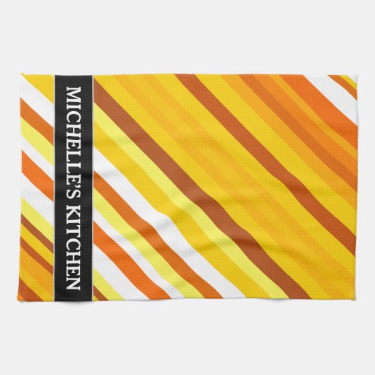 Gelb-, Orange und Handtuch (Horizontal)