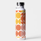 Gelb, orange und rosa Mitte des Jahrhunderts Trinkflasche (Rechts)