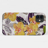 Gelb orangefarbene Orchideen. Case-Mate iPhone Hülle (Rückseite (Horizontal))