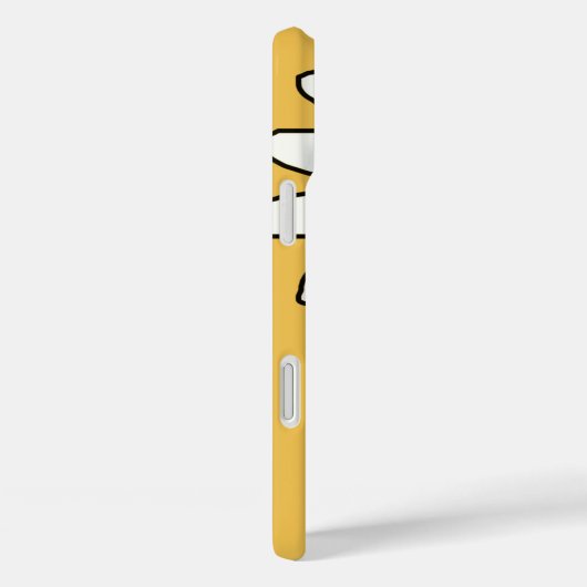 gelb personalisiert blühend Case-Mate iPhone hülle (Rückseite / Rechts)