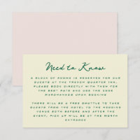 Gelb Pink Grün Einfache Zusätzliche Informationen