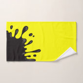 Gelb platsch badhandtuch set (Handtuch)