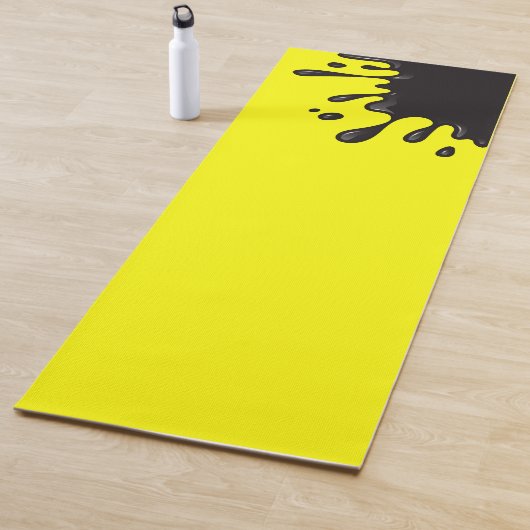 Gelb platsch yogamatte (Beispiel)