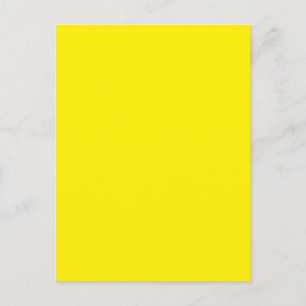 Gelb Postkarte