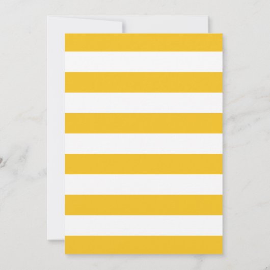 Gelb | Preppy Script Foto Abschluss Ankündigung (Rückseite)