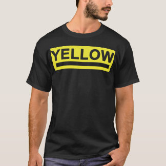 GELB retro grün 70er Freunde T-Shirt
